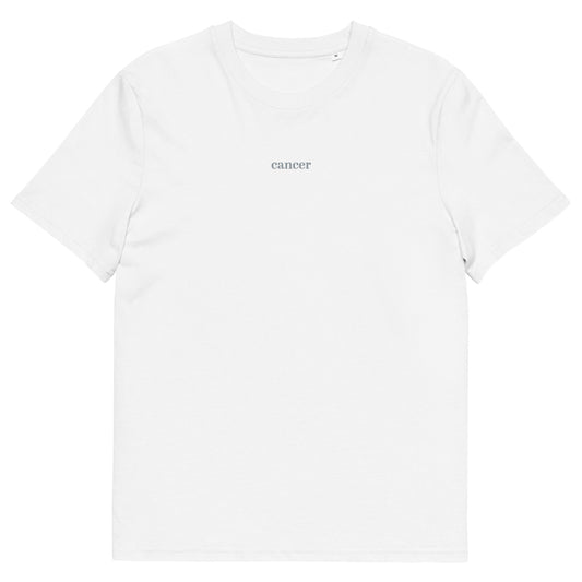 Embroidered Cancer Zodiac T-Shirt