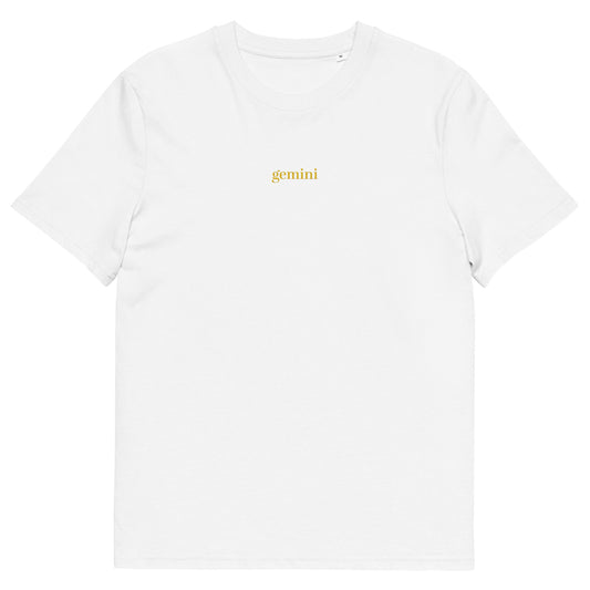 Gemini Unisex Organic Cotton T-Shirt