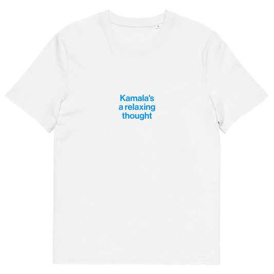 Kamala's a Relaxing Thought Unisex Tee - Kamala Harris Shirt For Swifties