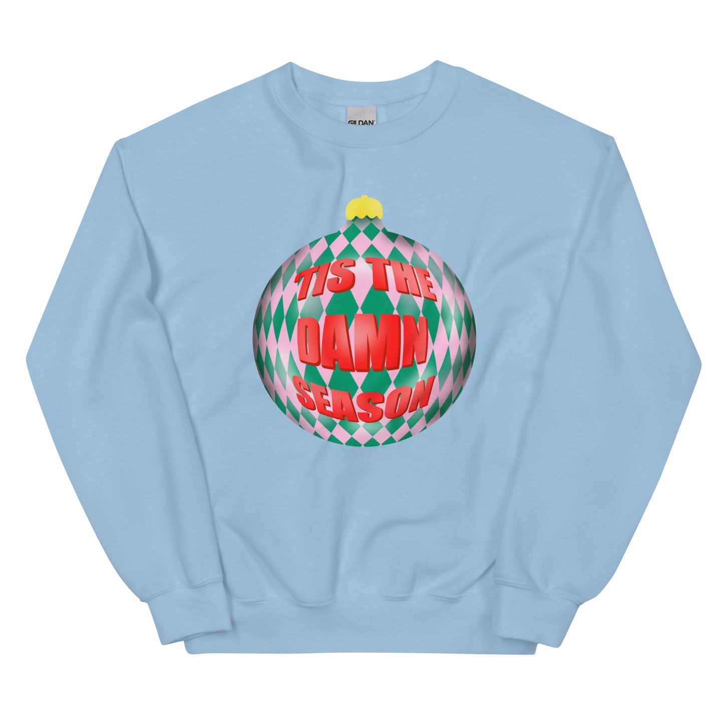 'Tis The Damn Season Sweatshirt Evermore Inspired Blue