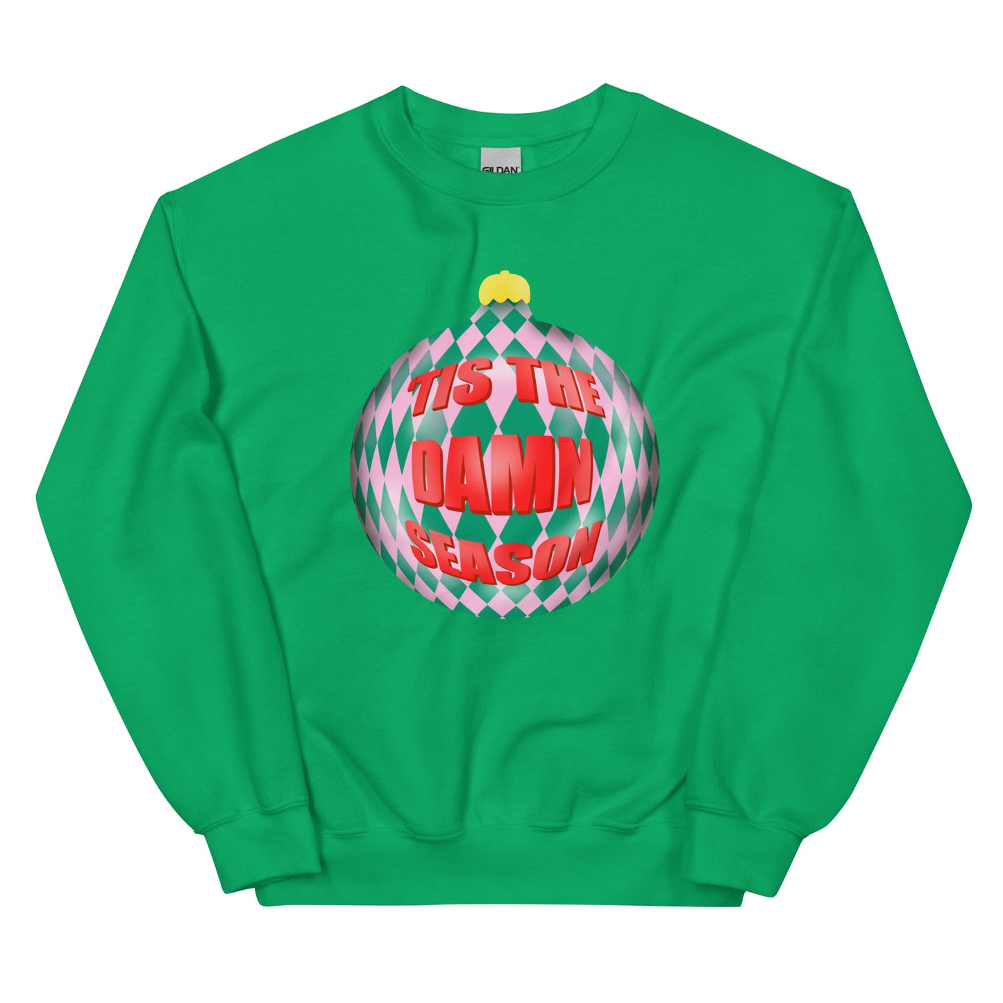 'Tis The Damn Season Sweatshirt Evermore Inspired Green