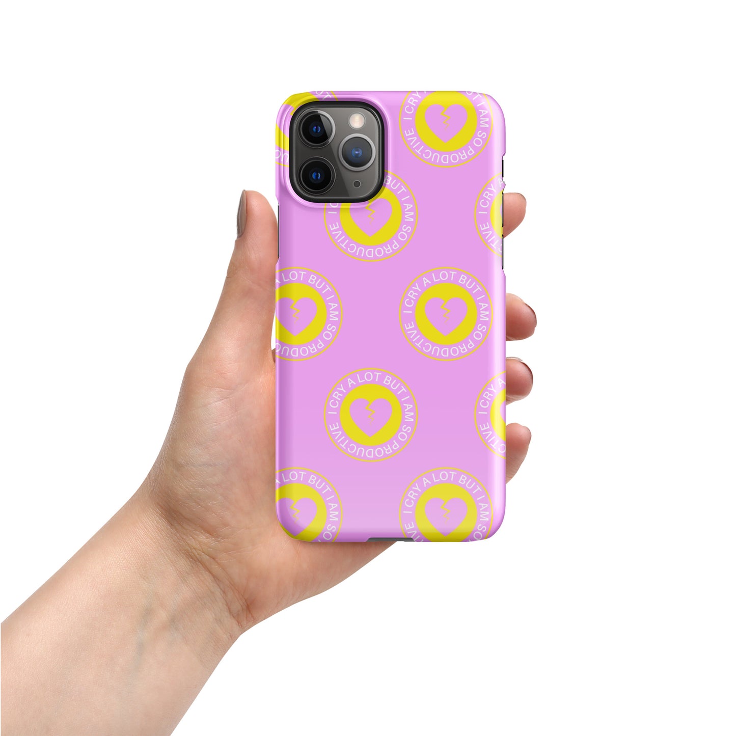 Taylor Swift iPhone Case - I Cry A Lot But I Am So Productive