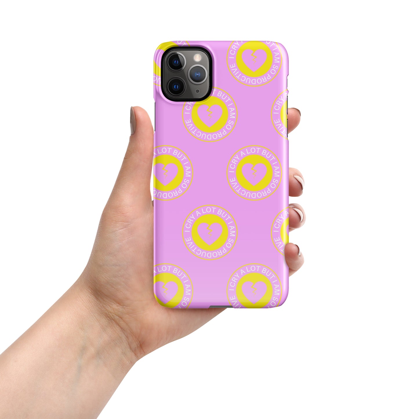 Taylor Swift iPhone Case - I Cry A Lot But I Am So Productive