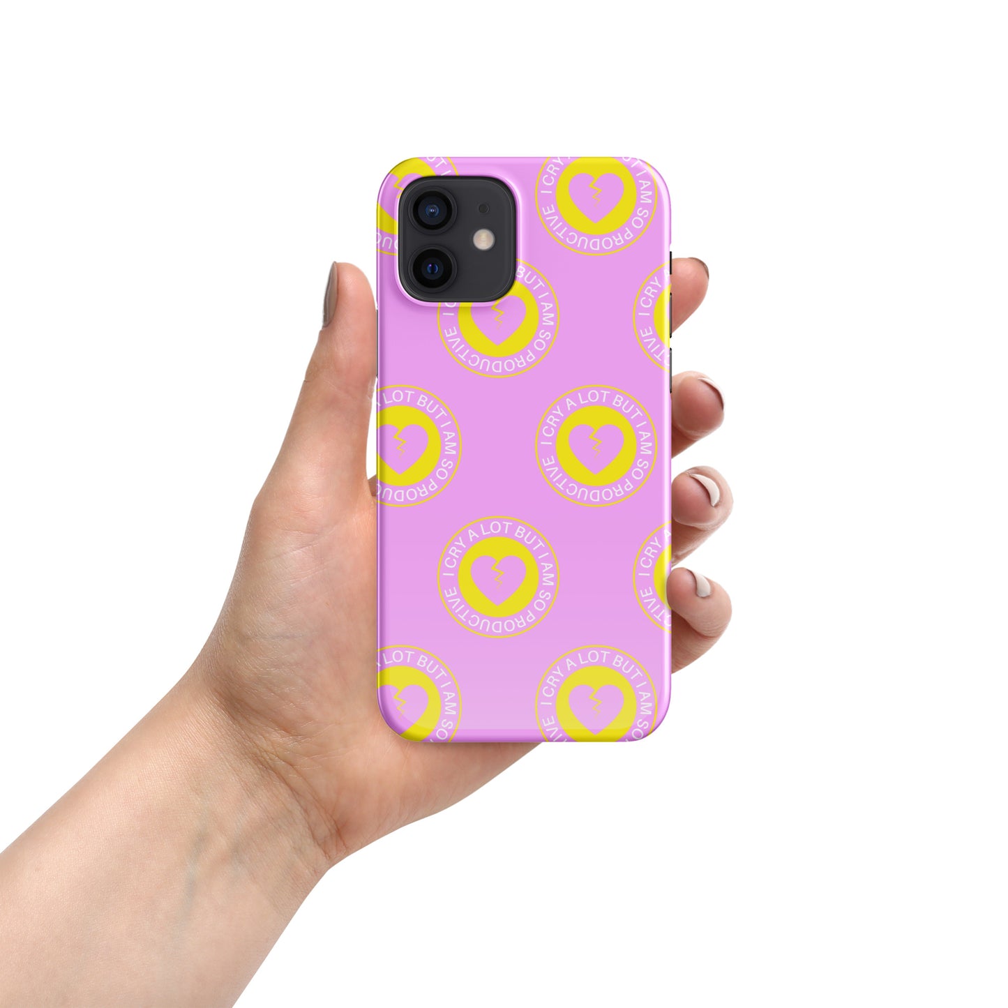Taylor Swift iPhone Case - I Cry A Lot But I Am So Productive