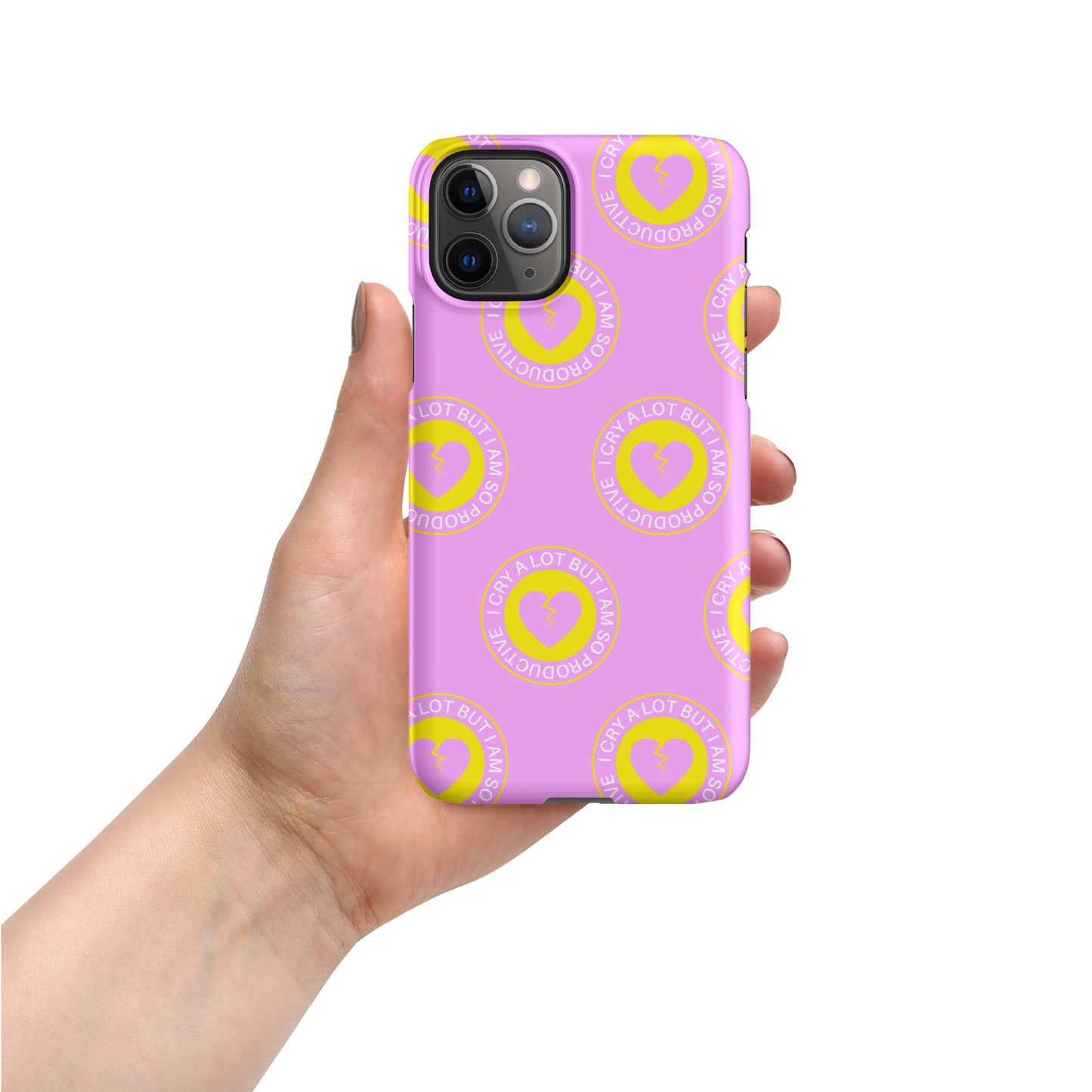 Taylor Swift iPhone Case - I Cry A Lot But I Am So Productive