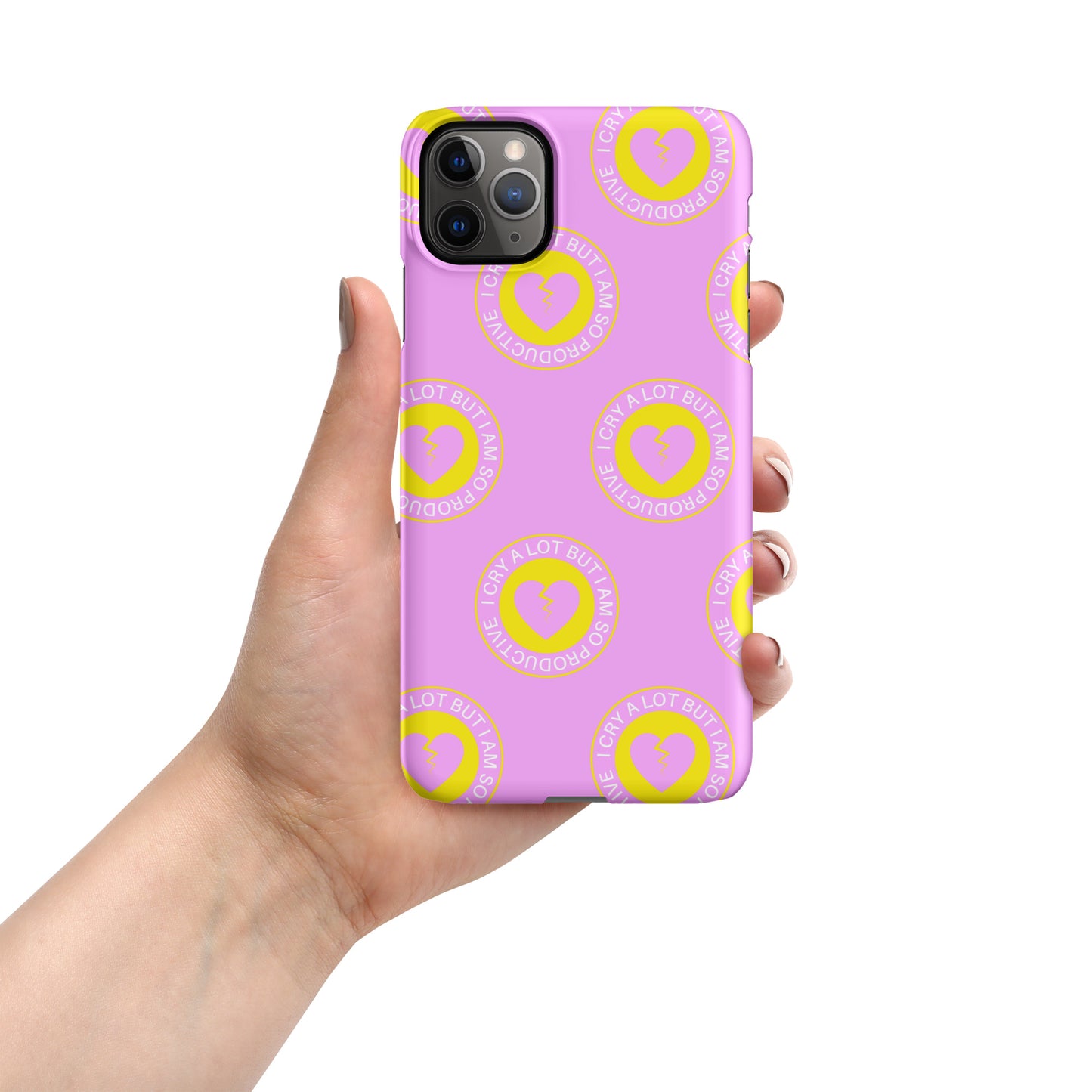 Taylor Swift iPhone Case - I Cry A Lot But I Am So Productive