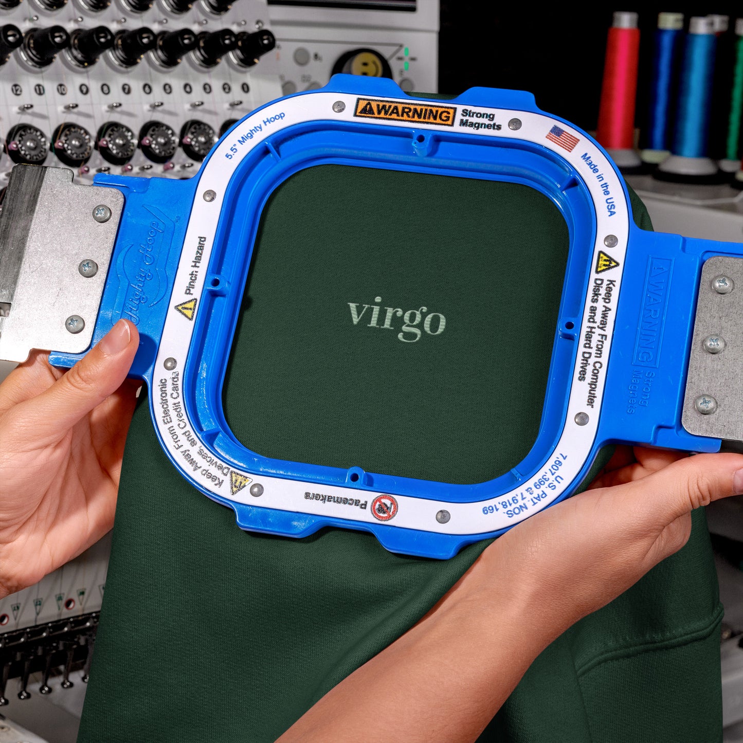 Virgo Sweater | Embroidered Star Sign Detail