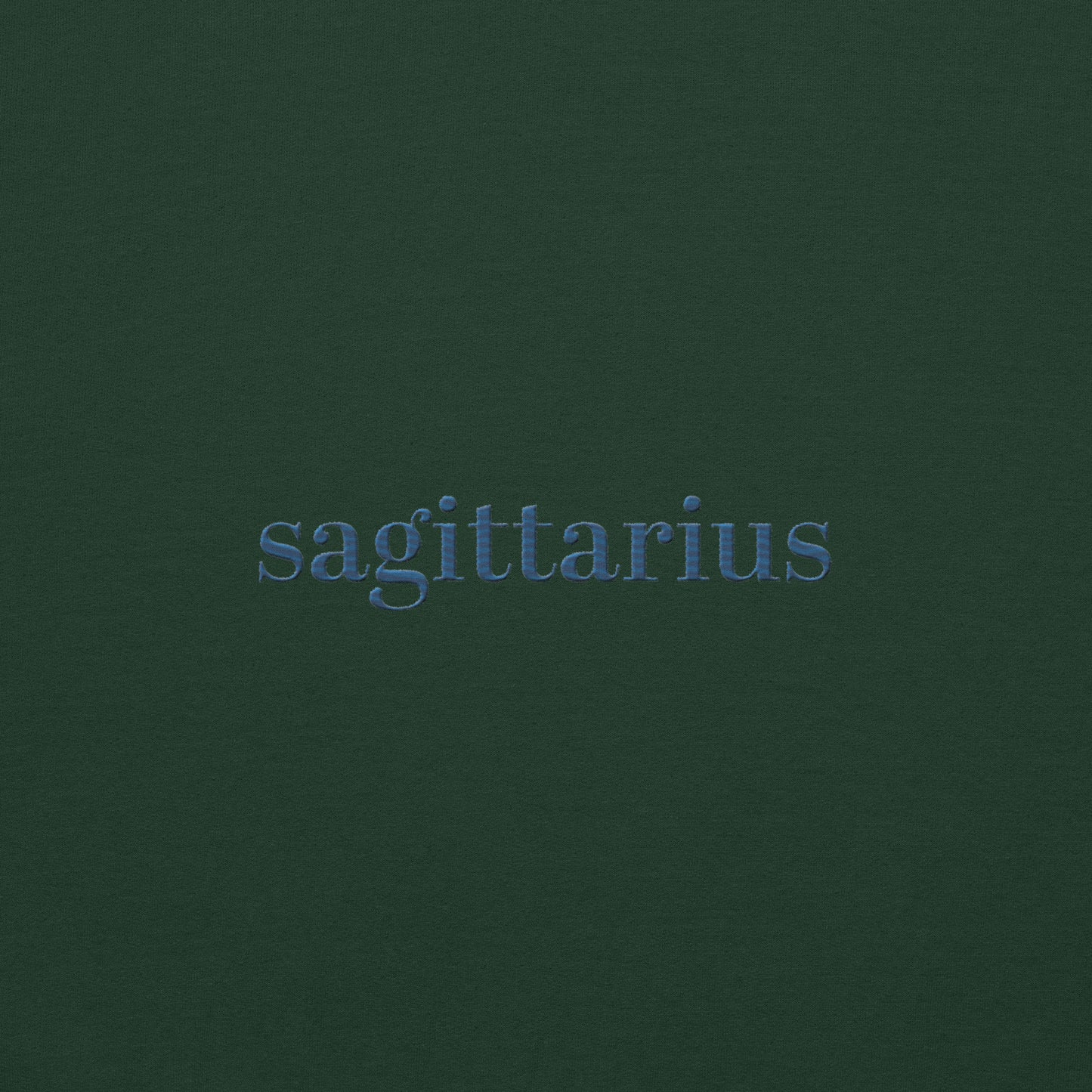 Sagittarius Sweater | Embroidered Star Sign Detail