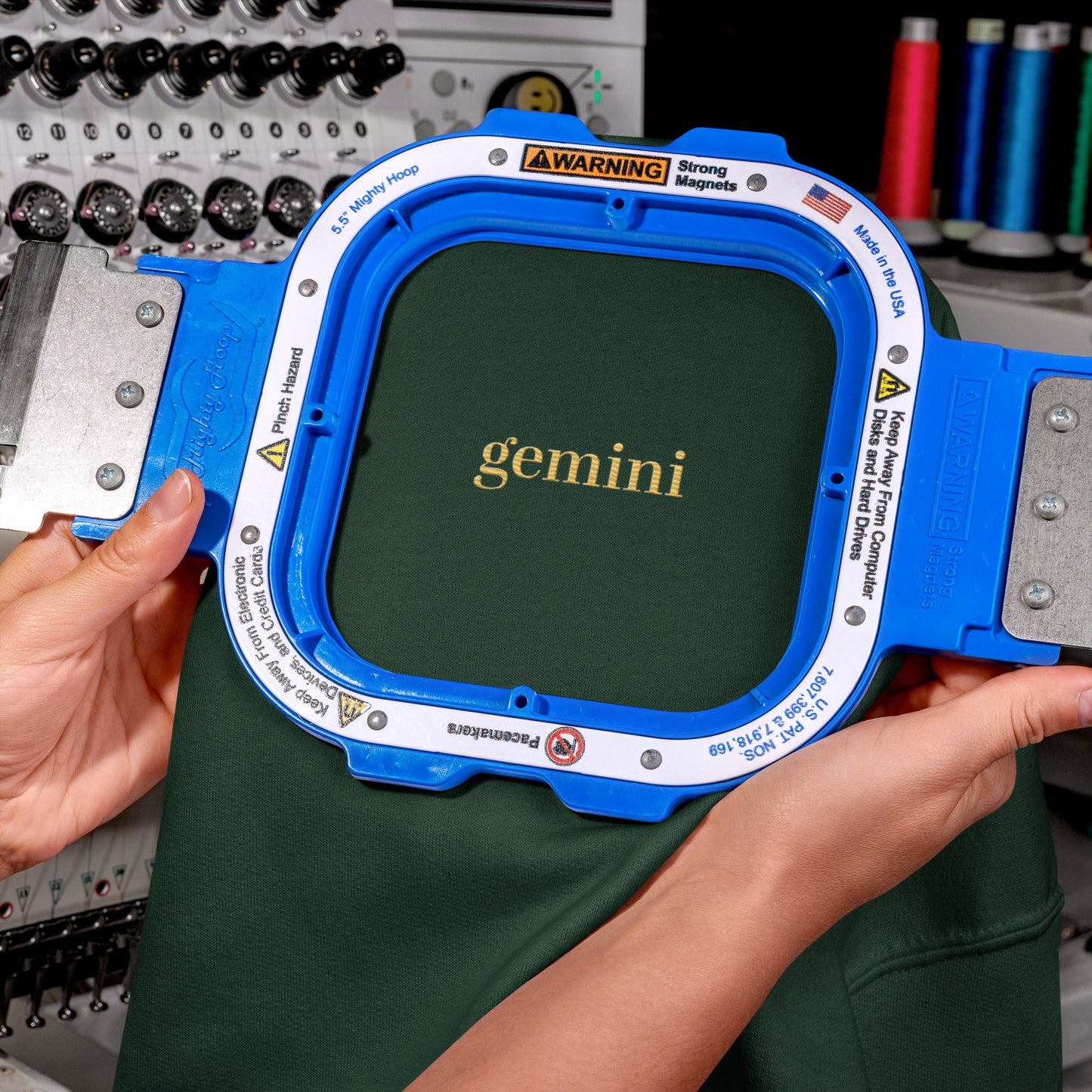 Gemini Embroidered Unisex Zodiac Sweatshirt