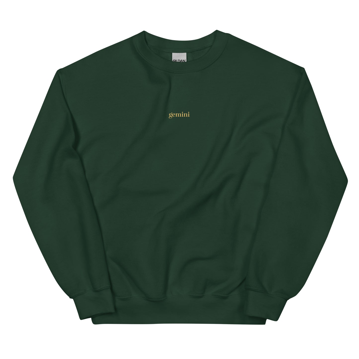 Gemini Embroidered Unisex Zodiac Sweatshirt