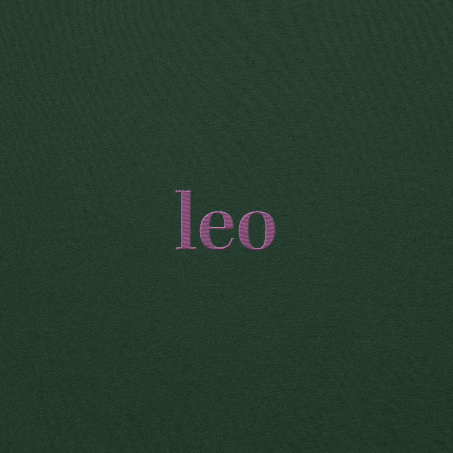 Leo Sweater | Embroidered Star Sign Detail