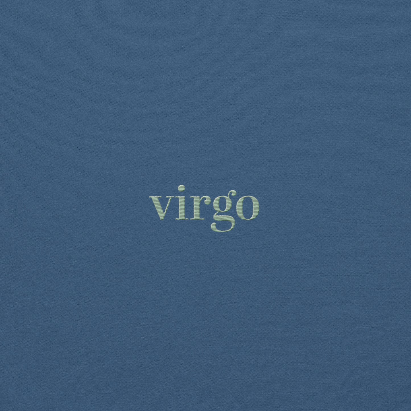 Virgo Sweater | Embroidered Star Sign Detail