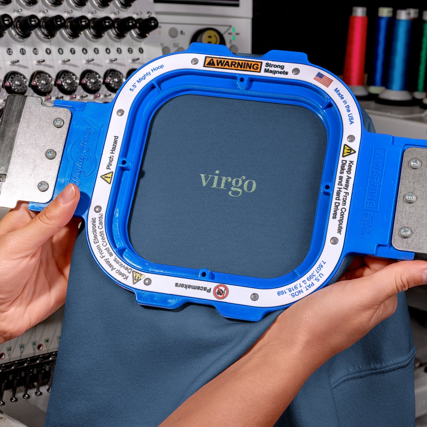 Virgo Sweater | Embroidered Star Sign Detail