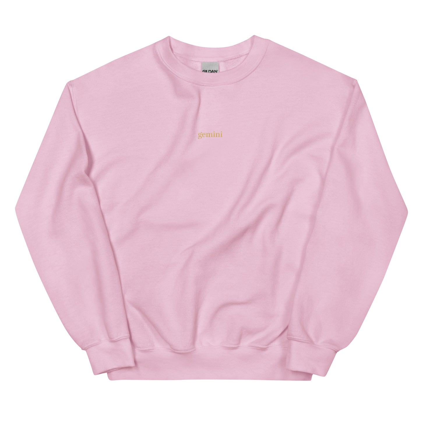 Gemini Embroidered Unisex Zodiac Sweatshirt