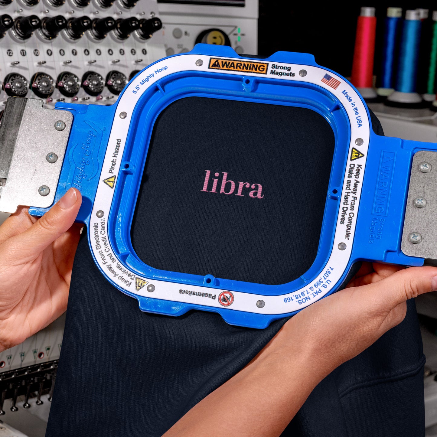 Libra Embroidered Unisex Sweatshirt