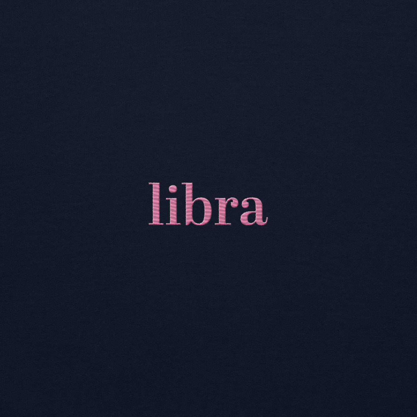 Libra Embroidered Unisex Sweatshirt