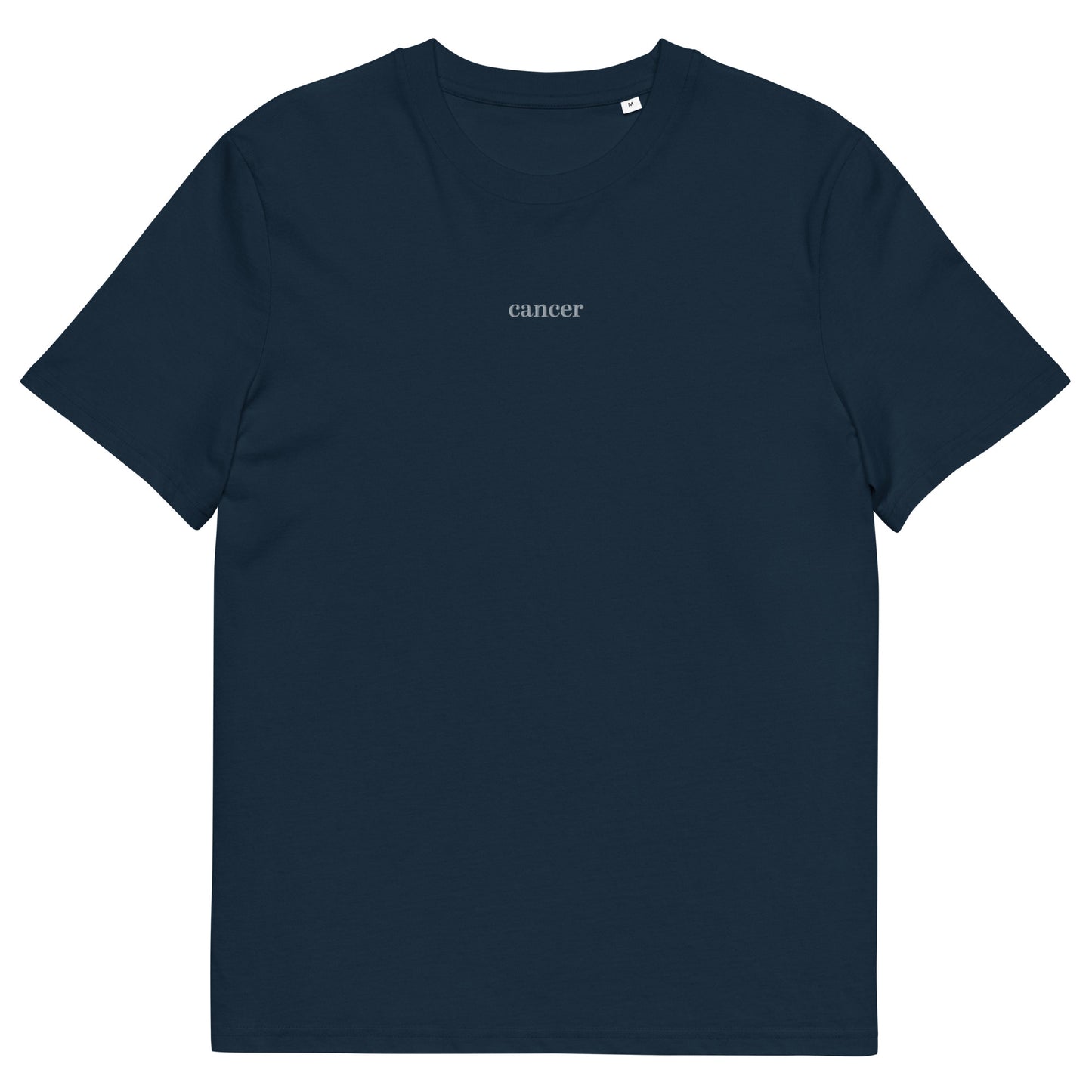 Embroidered Cancer Zodiac T-Shirt