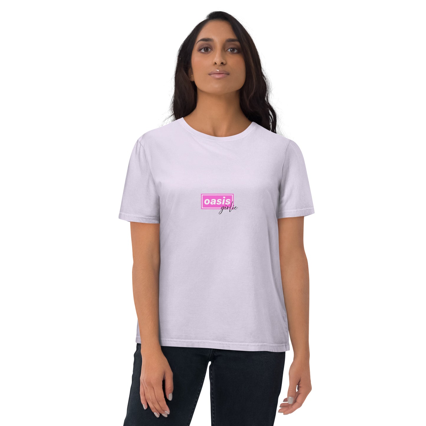 Oasis Girlie T-Shirt | Womens Oasis Logo Band T Shirt