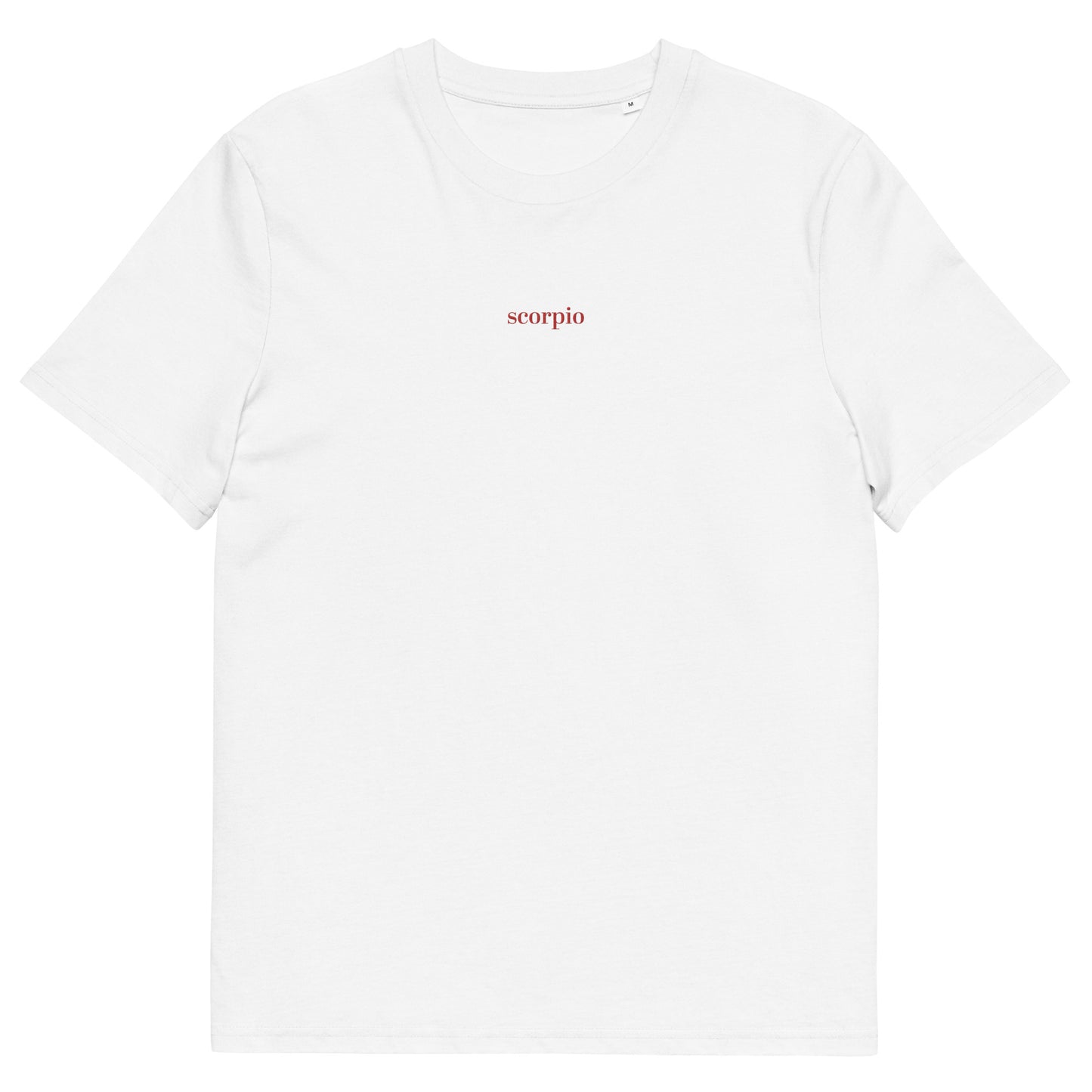 Scorpio T Shirt | Embroidered Unisex Zodiac Tee