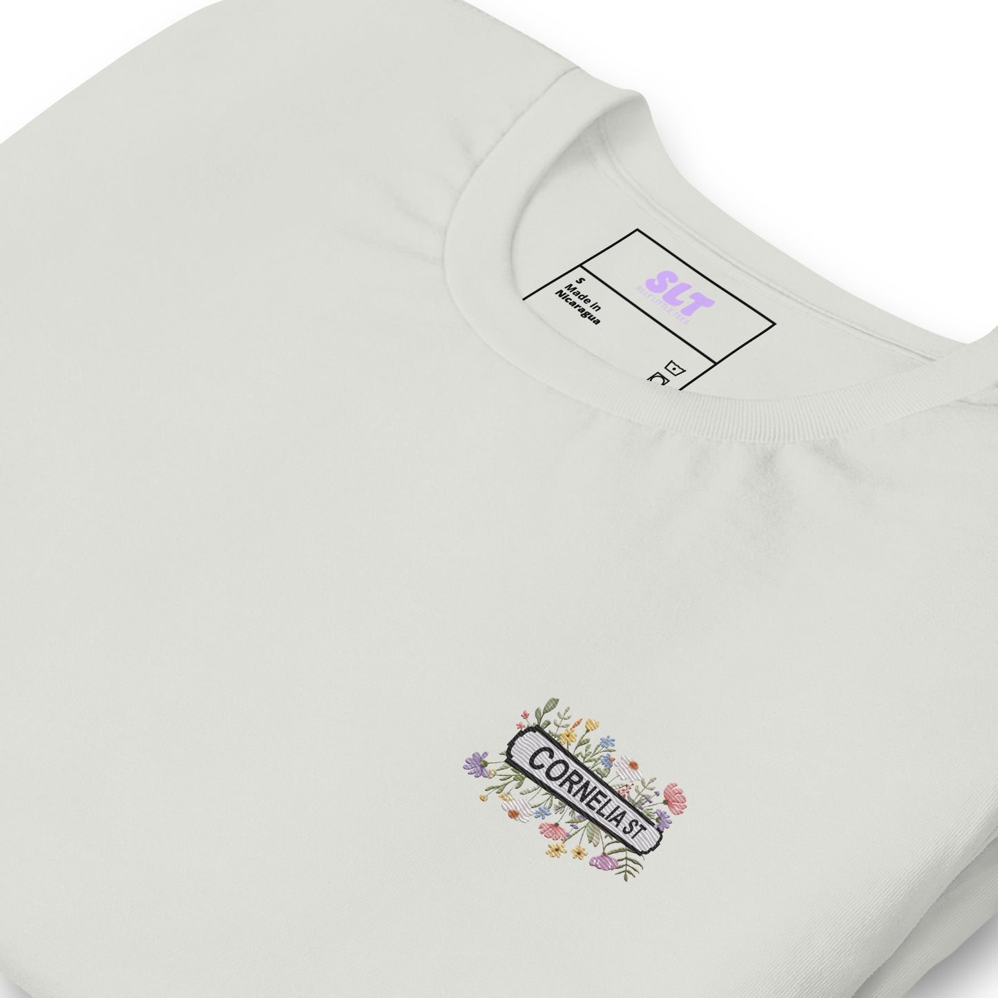 Cornelia Street Embroidered T-Shirt