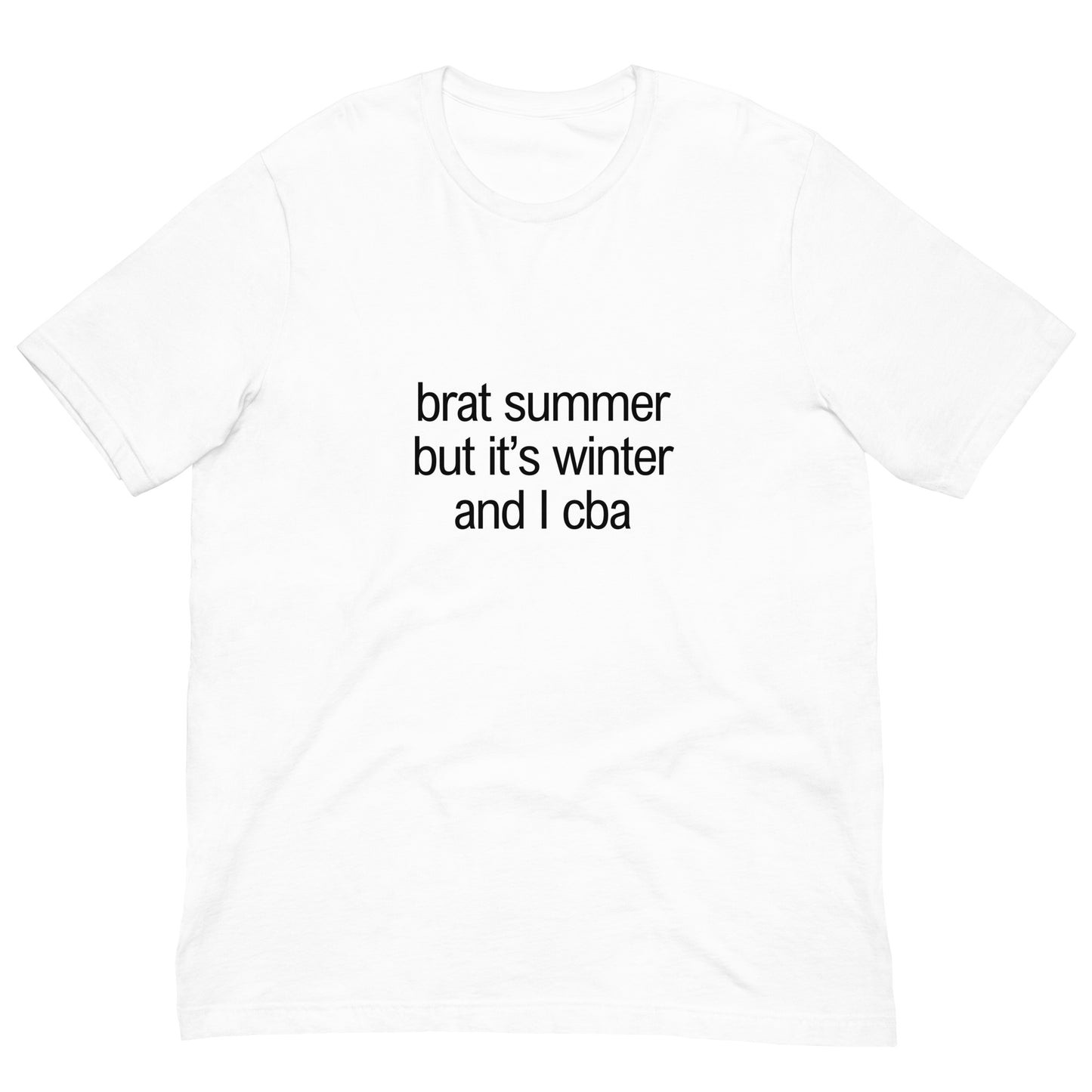 Brat Summer But It's Winter T-Shirt | Brat Winter Tee