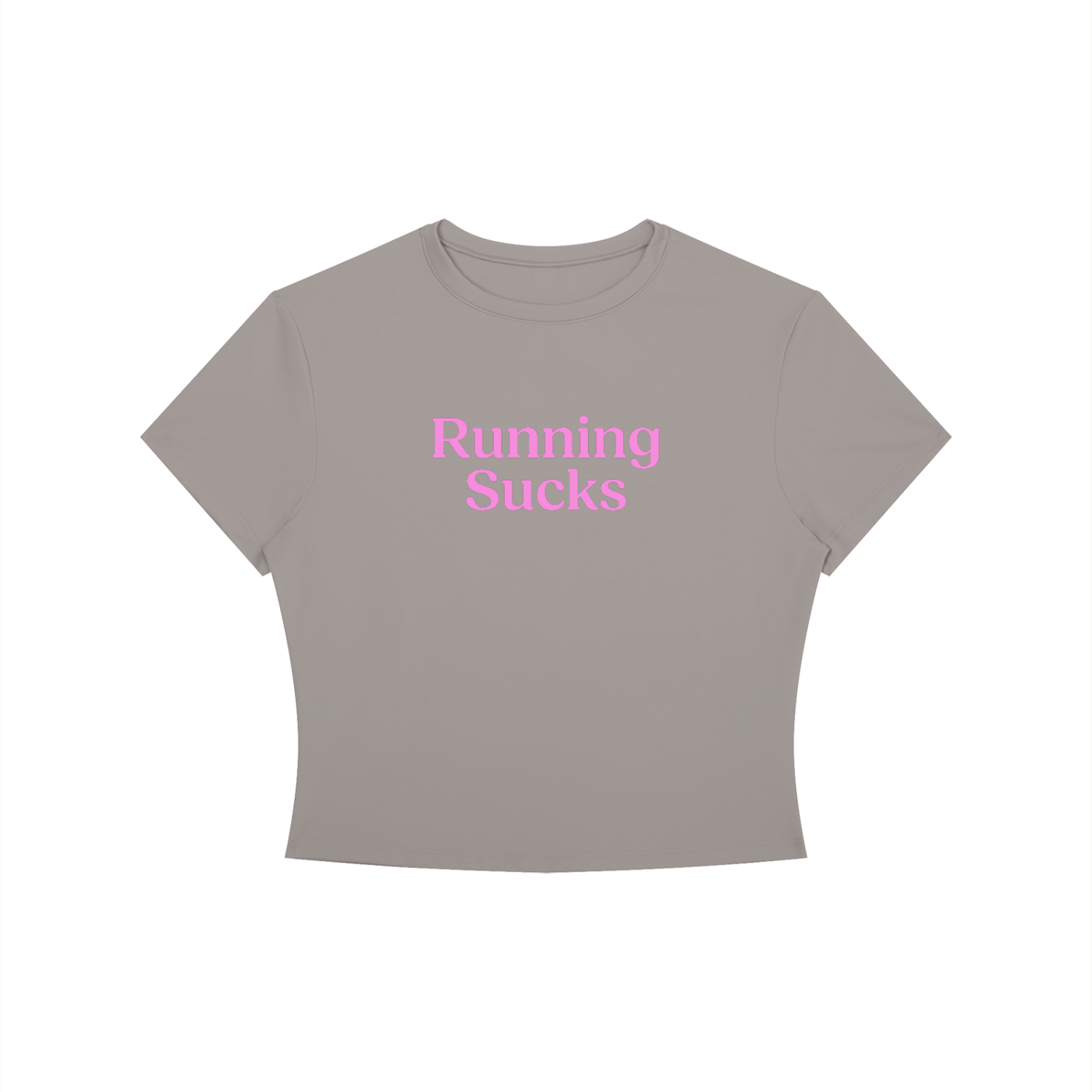 Running Sucks Baby Tee - Slogan Running T-Shirt