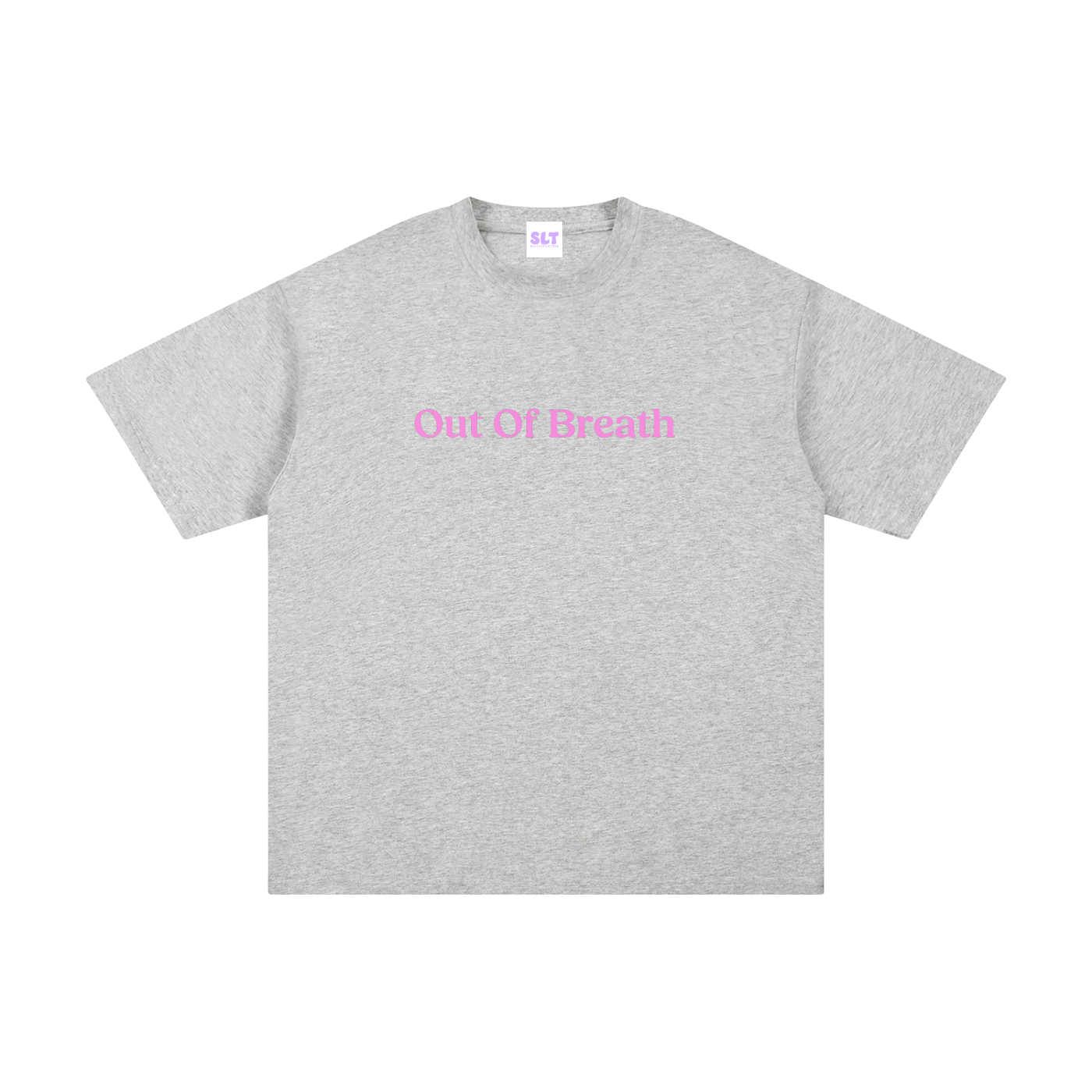 Out of Breath Slogan Running T-Shirt