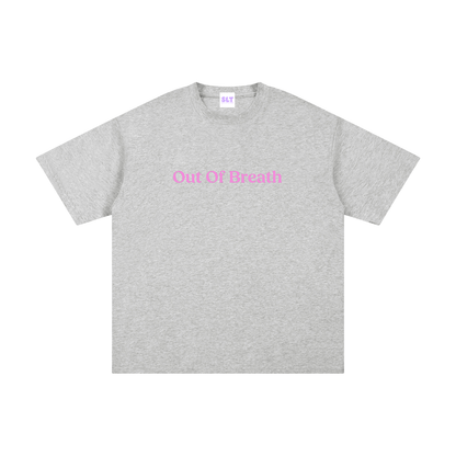 Out of Breath Slogan Running T-Shirt