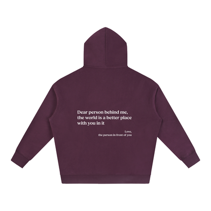 Dear Person Behind Me Hoodie UK | Mental Health Hoodie, Kindness & Connection