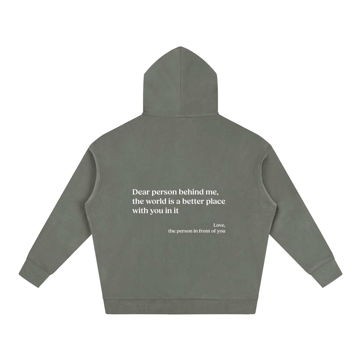 Dear Person Behind Me Hoodie UK | Mental Health Hoodie, Kindness & Connection