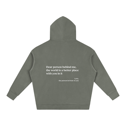Dear Person Behind Me Hoodie UK | Mental Health Hoodie, Kindness & Connection