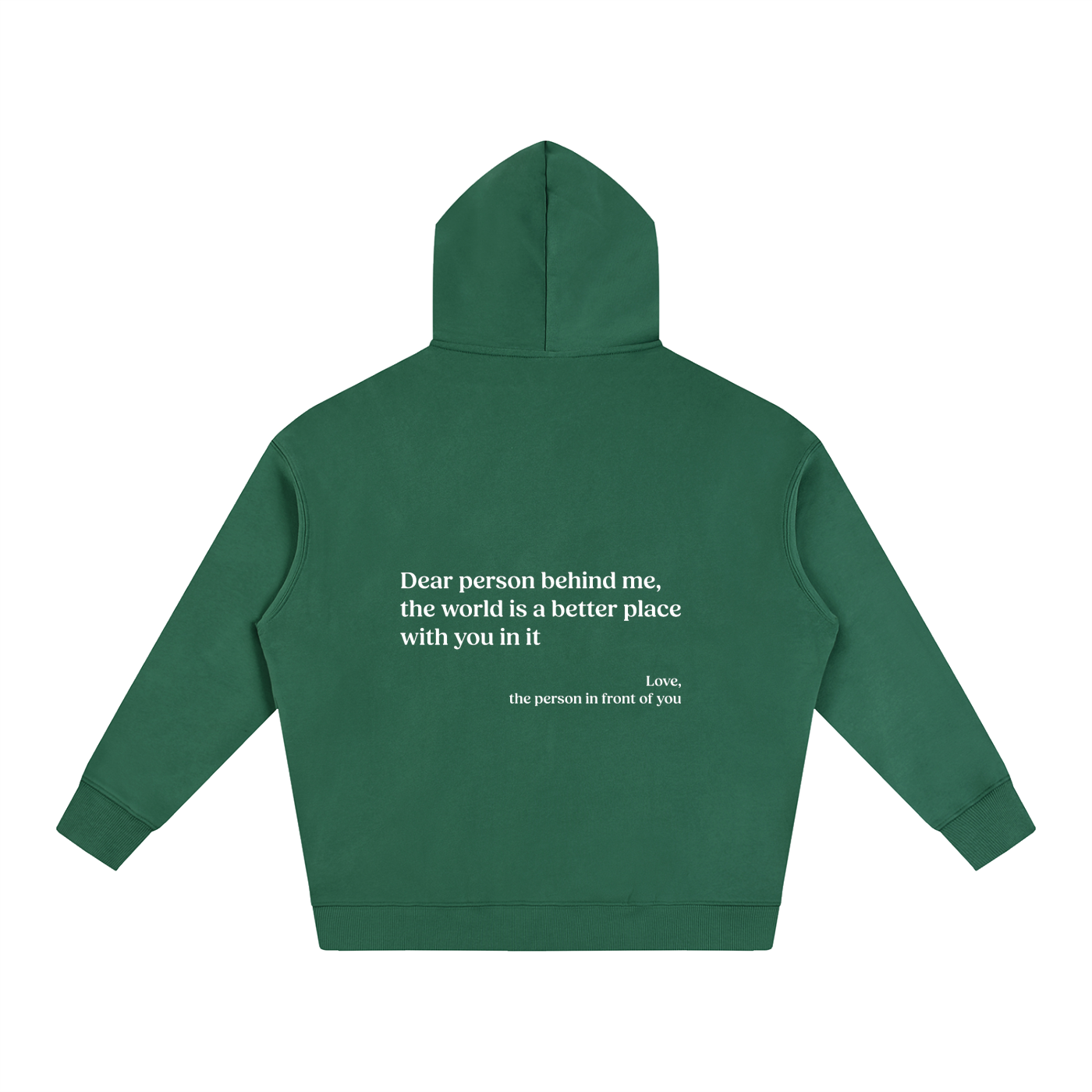 Dear Person Behind Me Hoodie UK | Mental Health Hoodie, Kindness & Connection