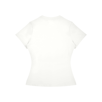 World's Best Ex Baby Tee – Butter Yellow Print