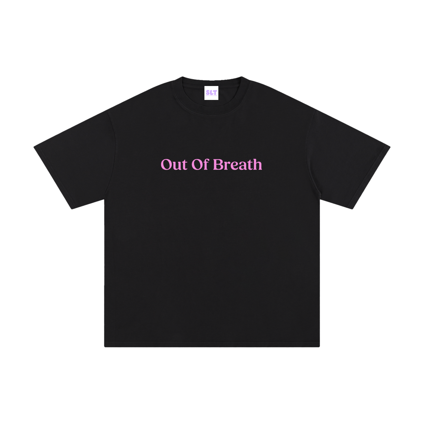 Out of Breath Slogan Running T-Shirt