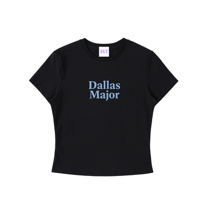 Dallas Major Baby Tee - Lily Allen Inspired