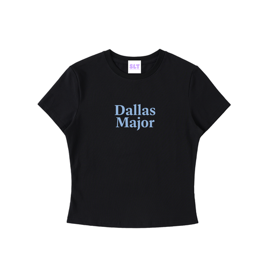 Dallas Major Baby Tee - Lily Allen Inspired