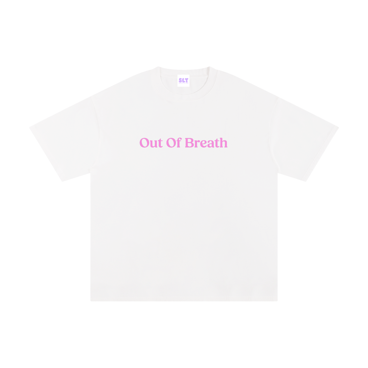 Out of Breath Slogan Running T-Shirt