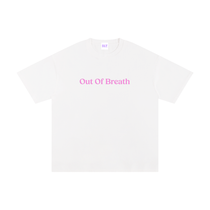 Out of Breath Slogan Running T-Shirt