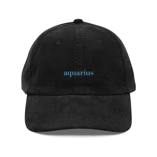 Aquarius Cap Black