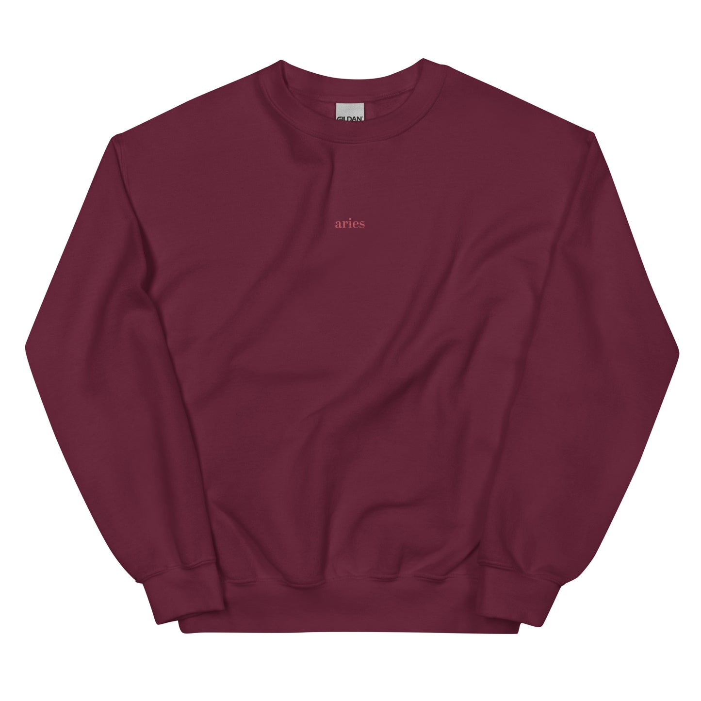 Aries Sweatshirt Maroon