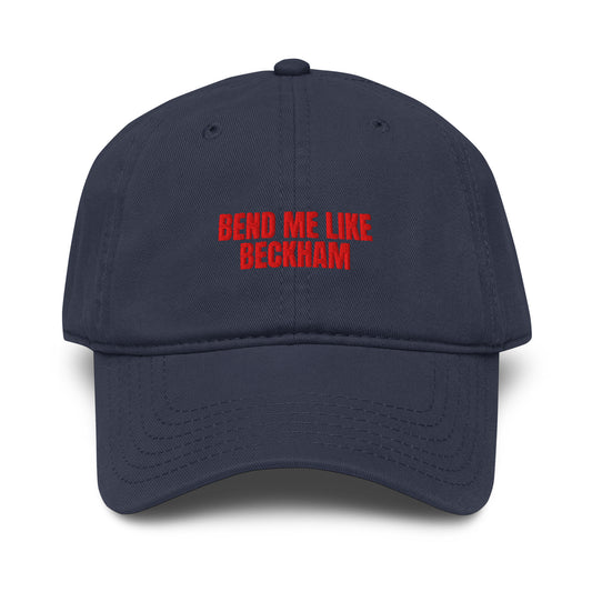 Bend me like beckham baseball cap