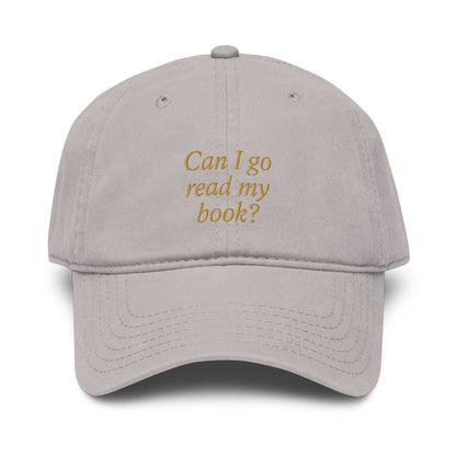 Can I Go Ready My Book? Cap Grey