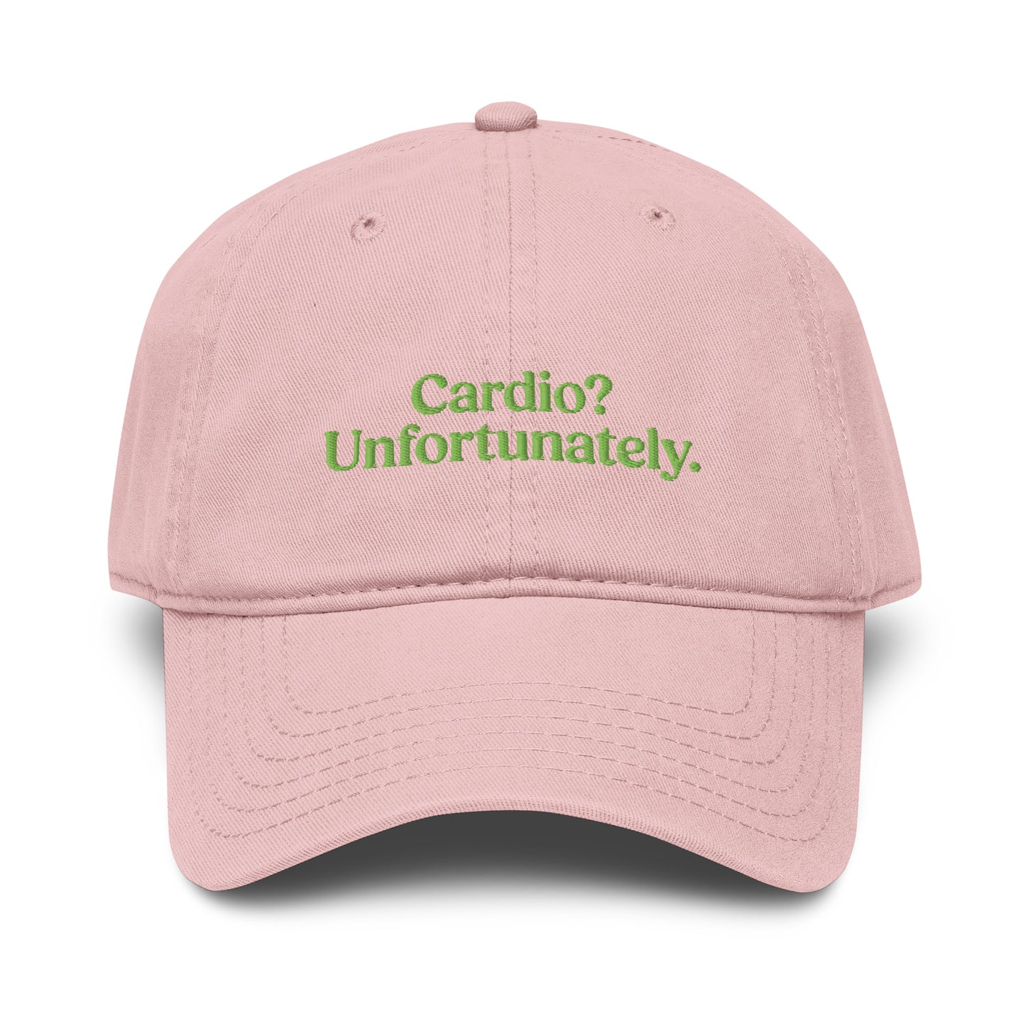 Cardio? Unfortunately. Cap