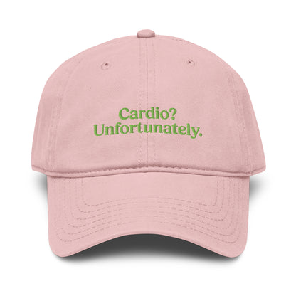 Cardio? Unfortunately. Cap