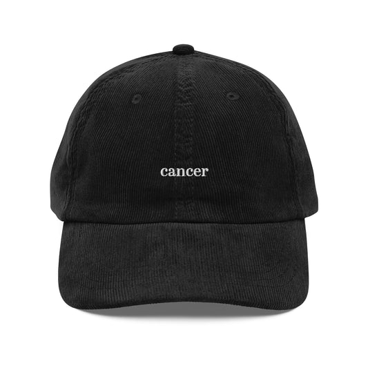 Embroidered Vintage Zodiac Sign Cancer Cap