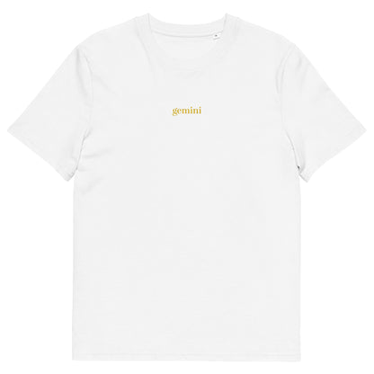 Gemini Unisex Organic Cotton T-Shirt
