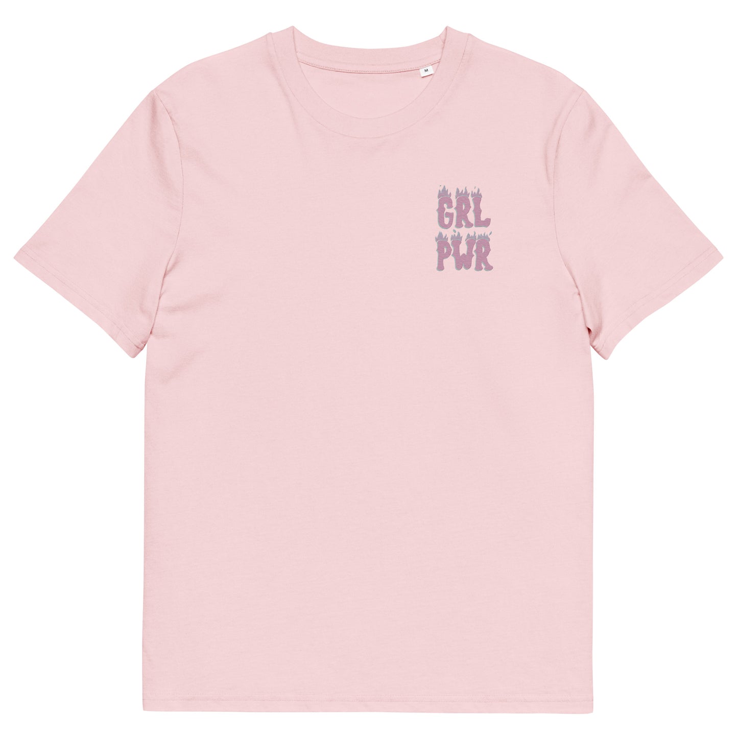 Girl Power Slogan T-Shirt Pink