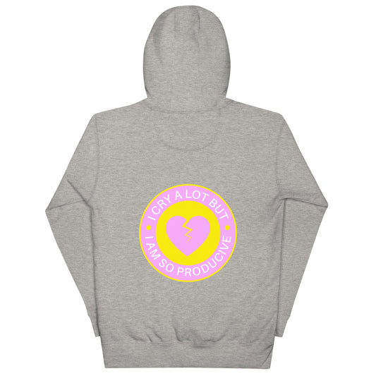 I Cry A Lot But I Am So Productive Unisex Hoodie | Taylor Swift ICDIWABH