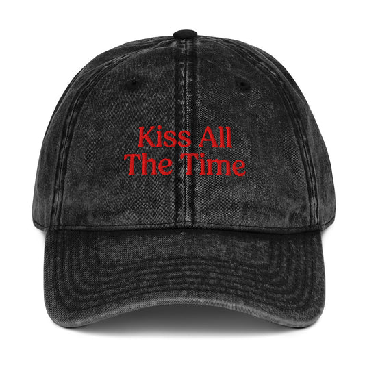 Kiss All The Time CapProduct mockup