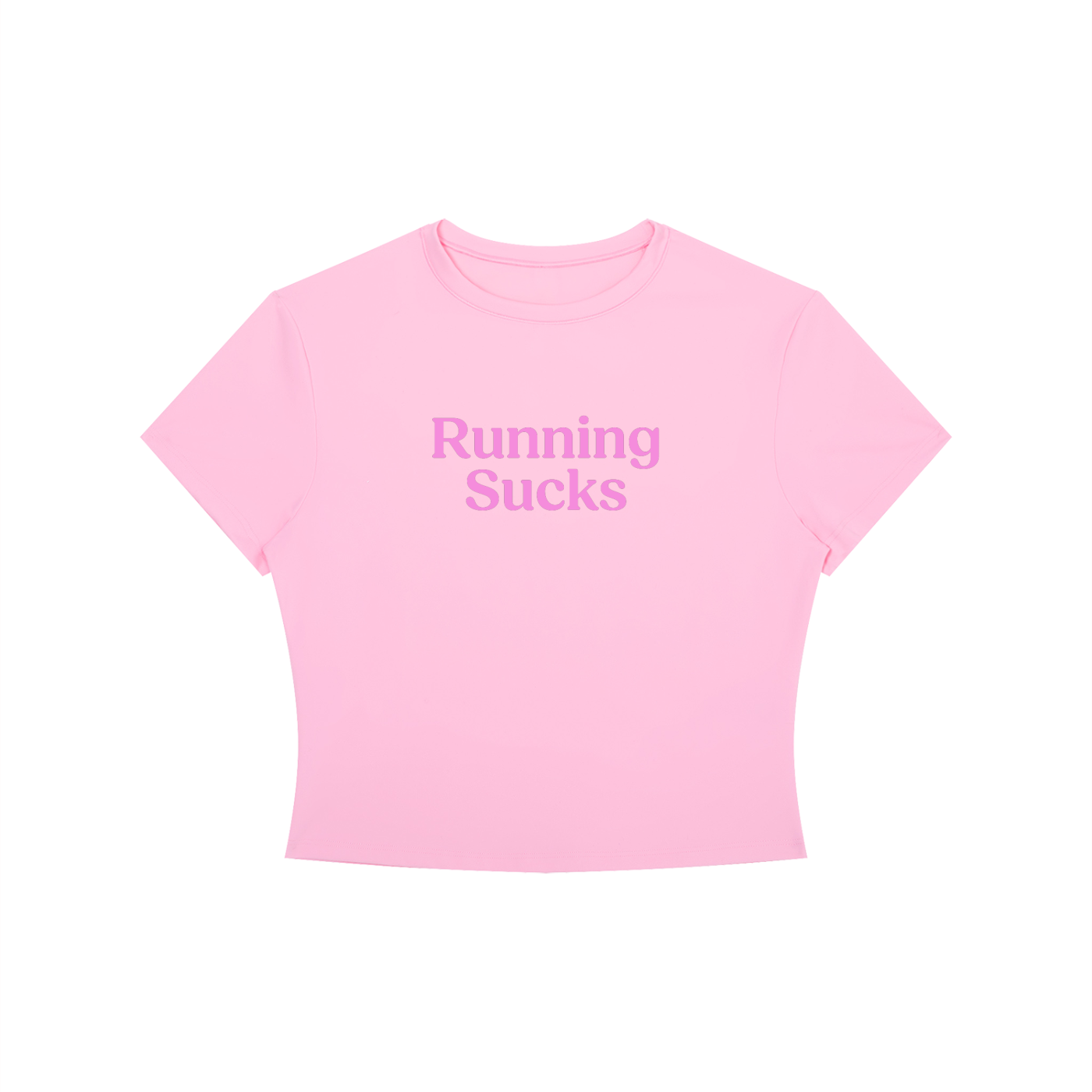 Running Sucks Baby Tee